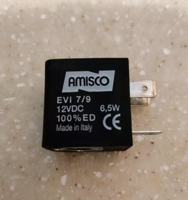 Amisco EVI 7/9 12VDC 6,5W 100% ED Made in Italy NEW Solenoid