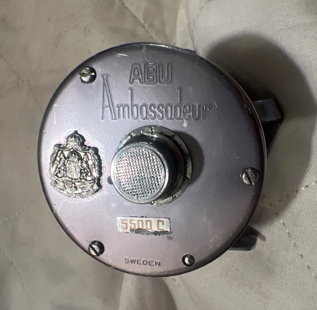 ABU AMBASSADEUR 5500C Big A / 1973 Blue Gray $1,654.81