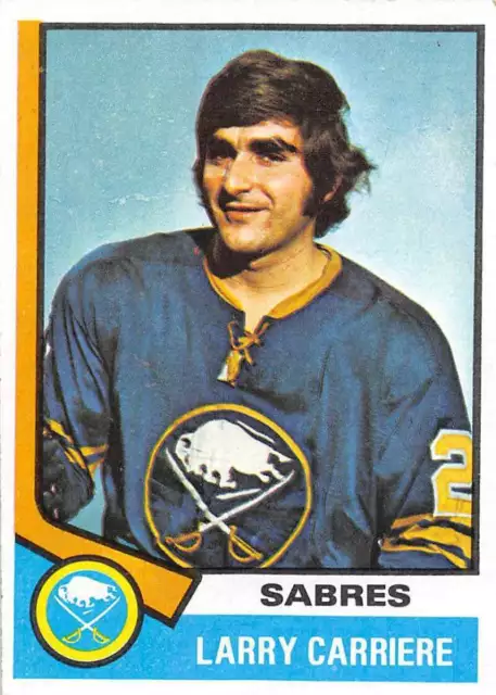 1974-75 Topps #43 Larry Carriere NM-MT Sabres