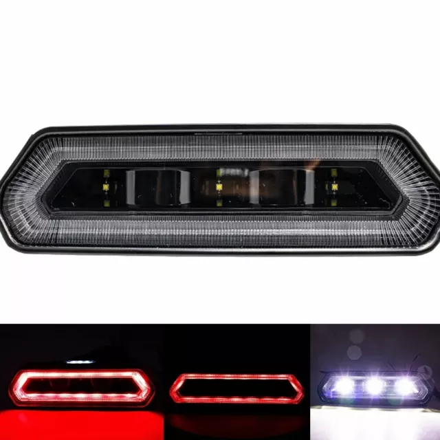 LED Rear Chase Light Bar Running Brake Reverse for Can-Am Maverick X3 RZR 1000