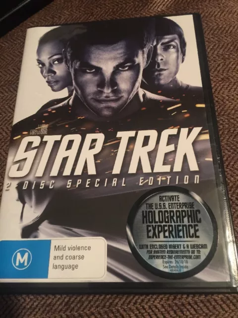 Star Trek Movie Reboot 2 Disc Special Edition DVD Region 4