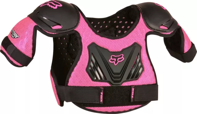 Fox Racing PeeWee Titan Roost Deflector Pink Youth Child Chest Protector MX ATV