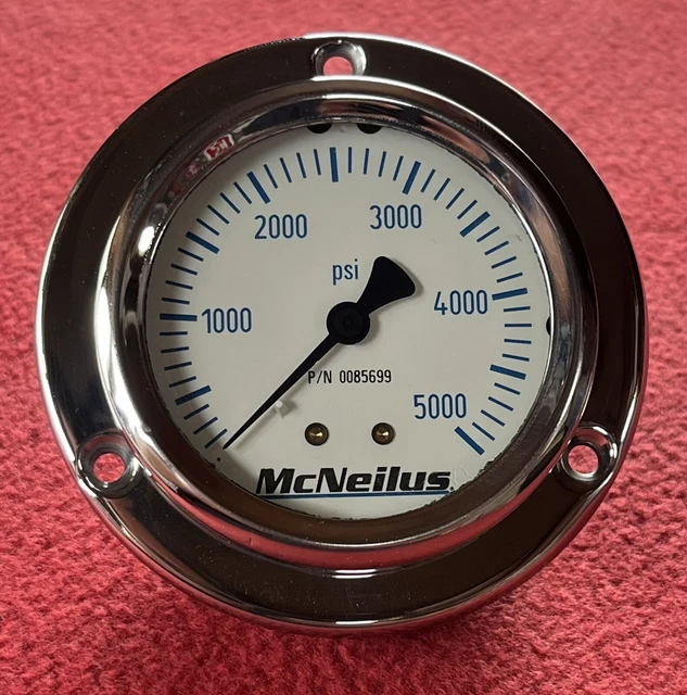 PETERBILT KENWORTH CEMENT mixer Mcneilus 5000psi Slump Indicator Gage