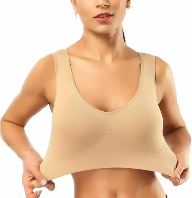 Lingerie Sports Bras for Women Seamless Comfortable Yoga Bra with Removable Pads