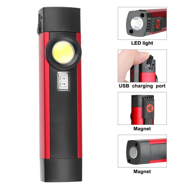 Linterna de trabajo LED escalada camping y actividades al aire libre etc. 11