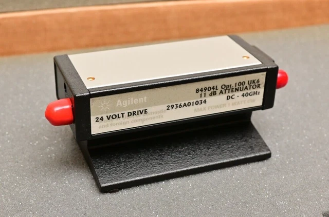 Agilent 84904L Programmable Attenuator 40 GHz 11dB 1dB step Opt. 100 UK6 HP