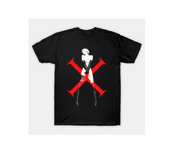 Christina Aguilera Bionic X T-Shirt Short Sleeve Black Cotton Men S to 5XL