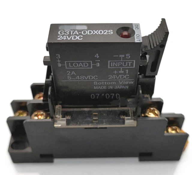 Omron G3TA-ODX02S Solid State Relay 24VDC 2A 4-Blade NOP - Industrial Automation Canada