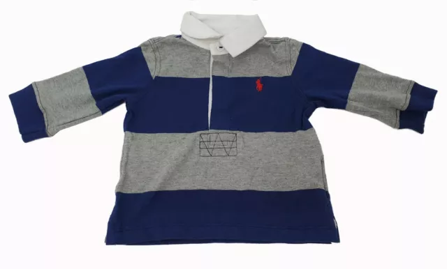 Polo Ex Ralph Lauren blu navy e grigia top tutte le taglie bambini adolescenti ragazzi