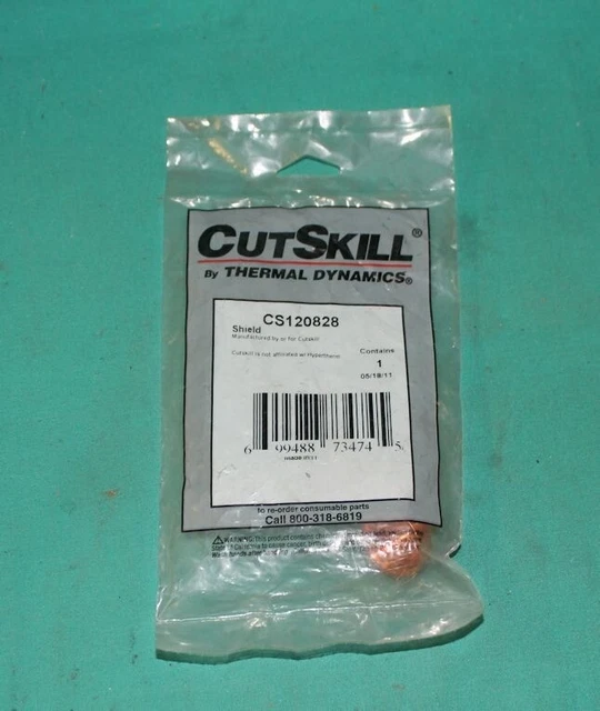 Thermal Dynamics, CS120828, Cutskill Shield Nozzle Hypertherm Powermax 600 PAC 1