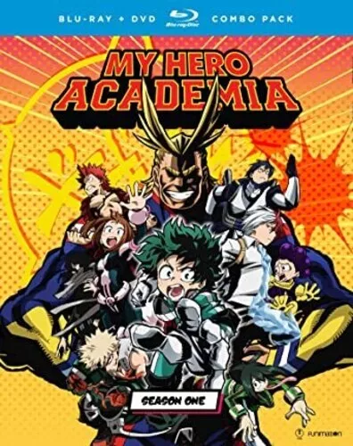 My Hero Academia: Season One (MHA) [New Blu-ray] With DVD, Subtitled