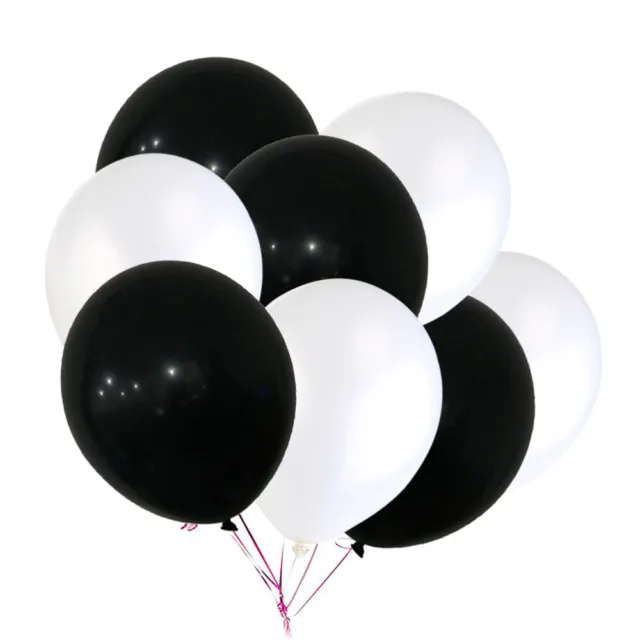 12 Inch Birthday Party Balloon Metal Trim Pearl White Balloons Wedding Decorate