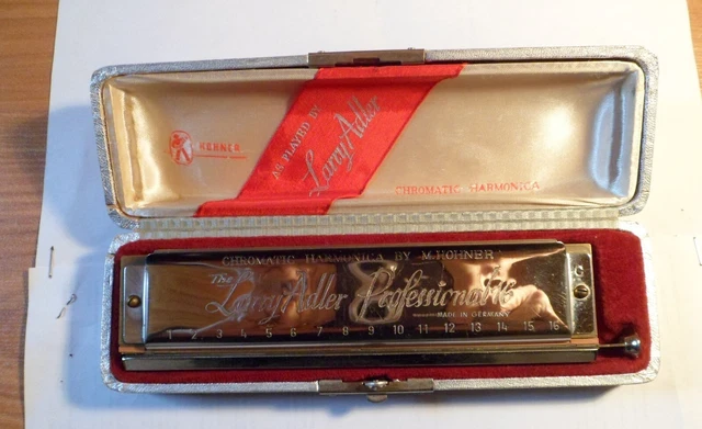 Harmonica Chromatic By Hohner The Larry Adler Professional 16  7574/64 M