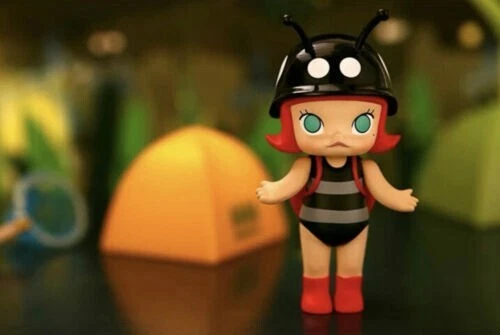 POP MART KENNYSWORK Molly Bugs Mini Figure Designer Toy Art Figurine Lady Beetle