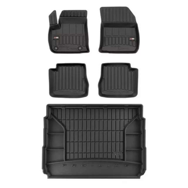 Ensemble de Tapis de Sol et Tapis pour Citroen E-C4 depuis 2021