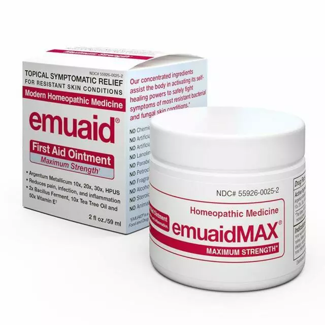 New EMUAID Max First Aid Ointment - 2 Ounces (EXP:10/24)