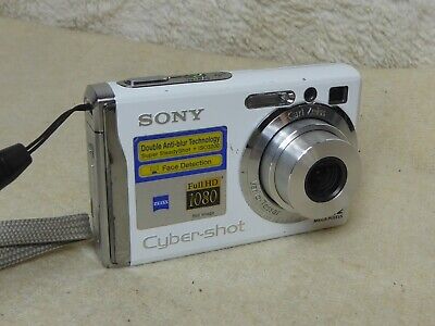 Sony Cybershot Dsc-W80 Digital Camera 7.2 Pixels 1080 Hd  Carl Zeiss Lens