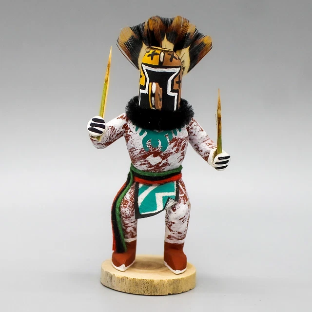 HOPI-CHIEF KACHINA by ADRIAN LEON-HOPI/ACOMA-NATIVE AMERICAN