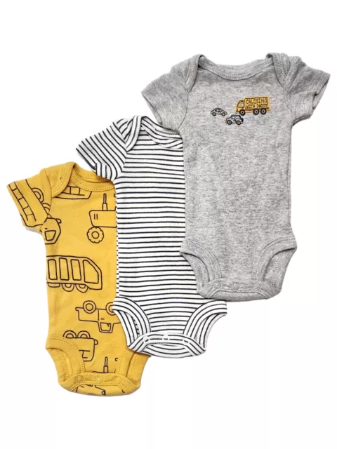 Carters Infant Boys 3pc Cruising With Daddy Bodysuits Baby Outfit Preemie