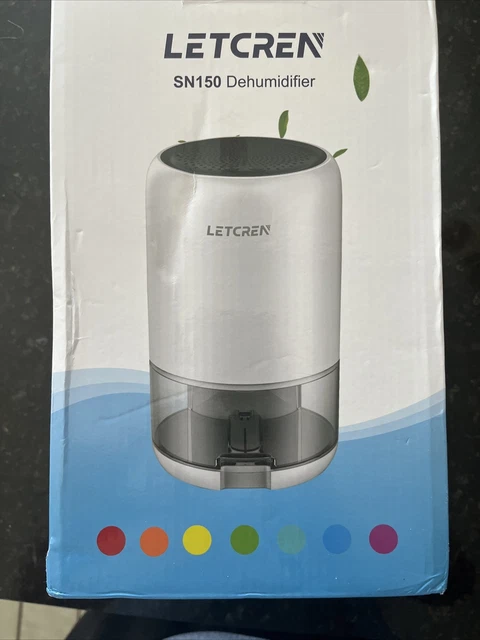 Dehumidifiers for Home Up to 280 sq.ft with Auto-off, Two Working Mode, 7 Col...
