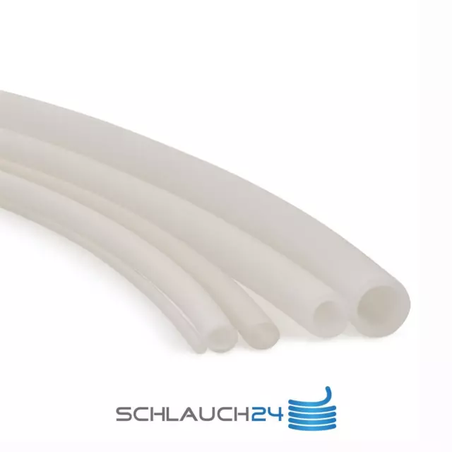 PVC-Schlauch 2/4, Länge 1 m, Innen-Ø 2 mm, Wandstärke 1 mm - Faber