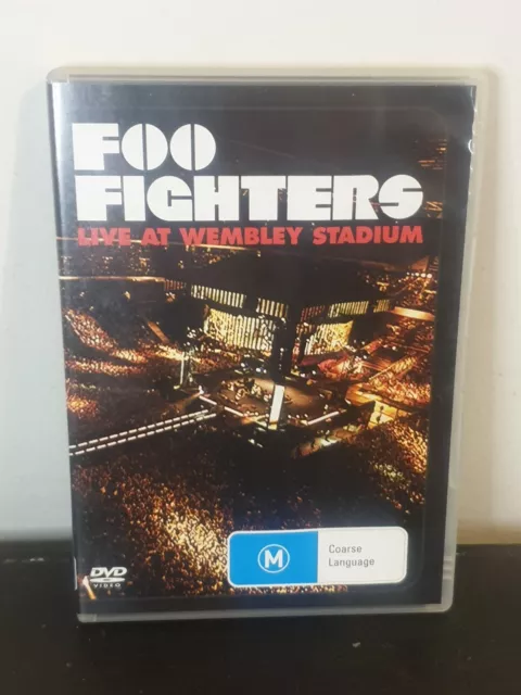 FOO FIGHTERS CONCERT LIVE AT WEMBLEY STADIUM. Free postage region 4