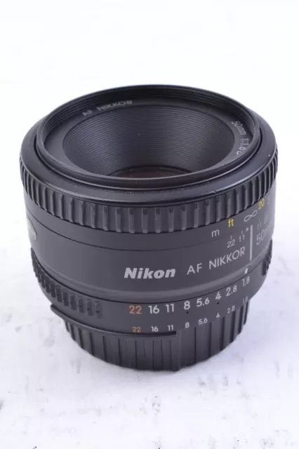 Nikon AF Nikkor 50mm f/1.8 D Standard Prime Lens #T35791