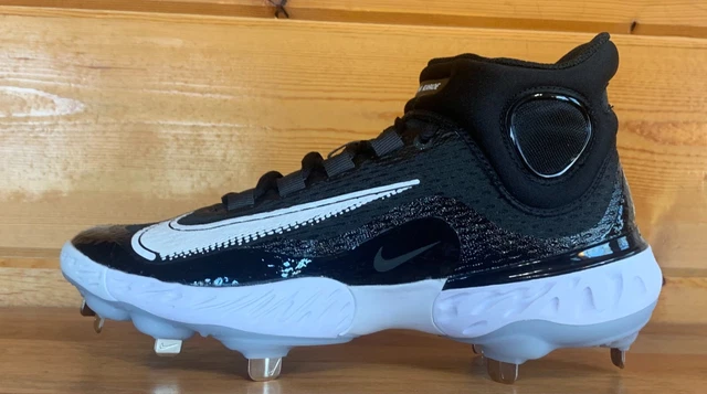 MENS NIKE ALPHA Huarache Elite 4 Mid Metal Baseball Cleats Size 10.5 or 12 BLACK EUR 65 18 PicClick ES