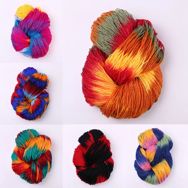 17Colors Soft Milk Crochet Yarn Wool Hand-woven Knitting Yarns DIY Hand Craft