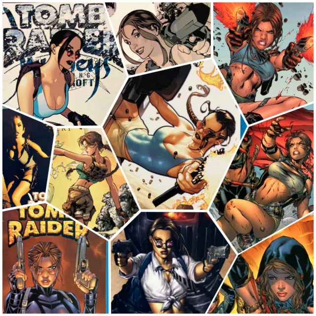 Your Choice: Lara Croft TOMB RAIDER Image Comics Lot - Adam Hughes, Variants