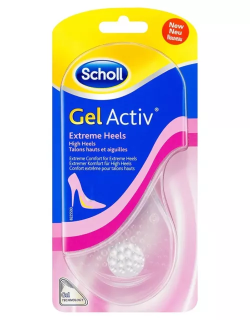 Scholl Gel Active Hauts Talons Semelle Intérieure Doublure Actif Schuh-Sohle