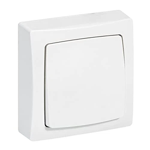 Interrupteur ou va-et-vient saillie Profil Eco - Blanc - particulier