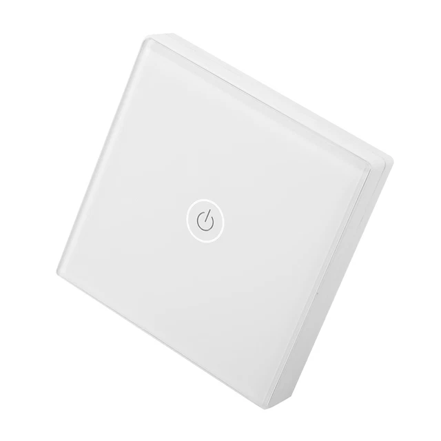 Interruttore A Sfioramento In Vetro Luxus-Time GT300 Bianco - Deviatore Touch - Foto 2
