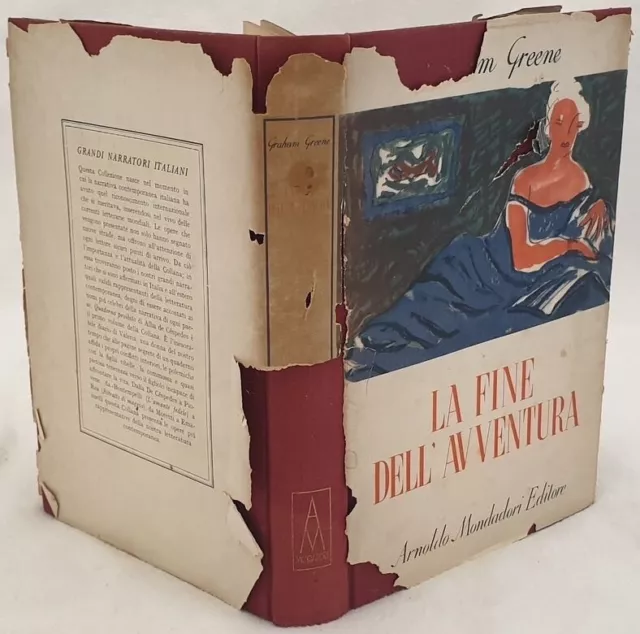 Letteratura Graham Greene La Fine Dell’avventura 1953 Ills Luigi Broggini