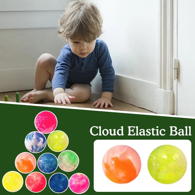 NEW Bouncy Jet Balls Ball Party Children Toy Loot Bag Birthday Fillers Kids H1P1