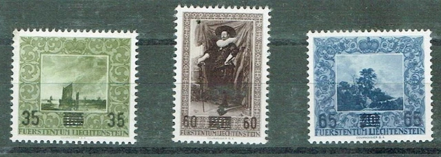 Liechtenstein MiNr. 326 - 328 sauber postfrisch **