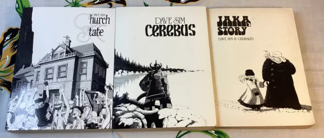 Cerebus, Church And State, Jaka Story, Dave Sim Lot