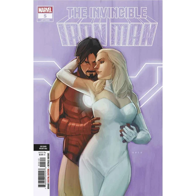 Invincible Iron Man #5 Marvel Comics 2nd Print 2023