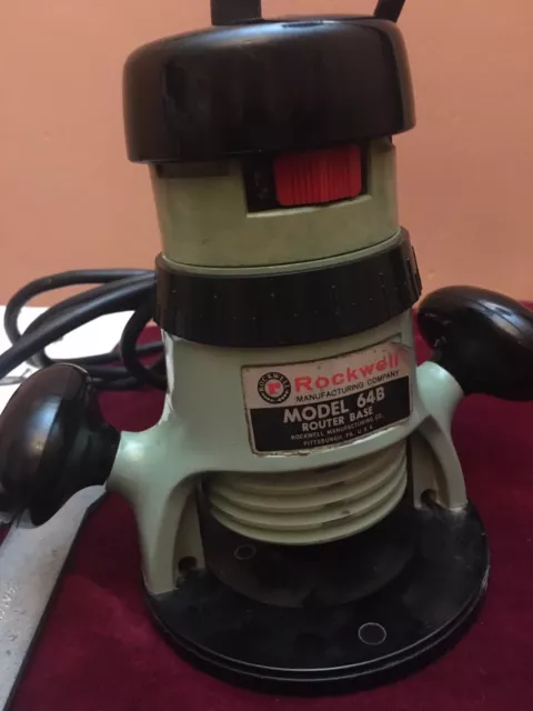 vintage Rockwell 1/4” router