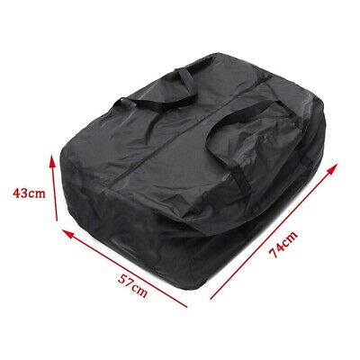 74*57*43 cm bolsa de lona de almacenamiento para barbacoa para Weber BABY Q&Q1000-Series negra