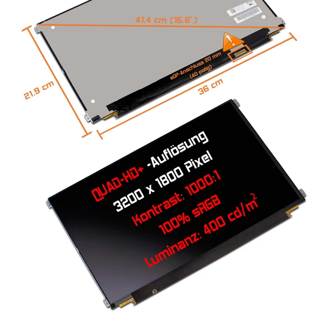 Écran De Remplacement LED Touch 14" Pour Dell Latitude 5400 - Full HD 100% SRGB - Neuf