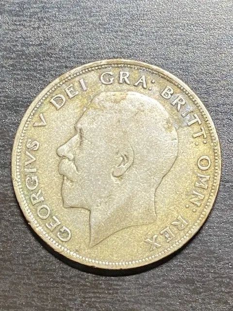 1921 SILVER Great Britain Half Crown