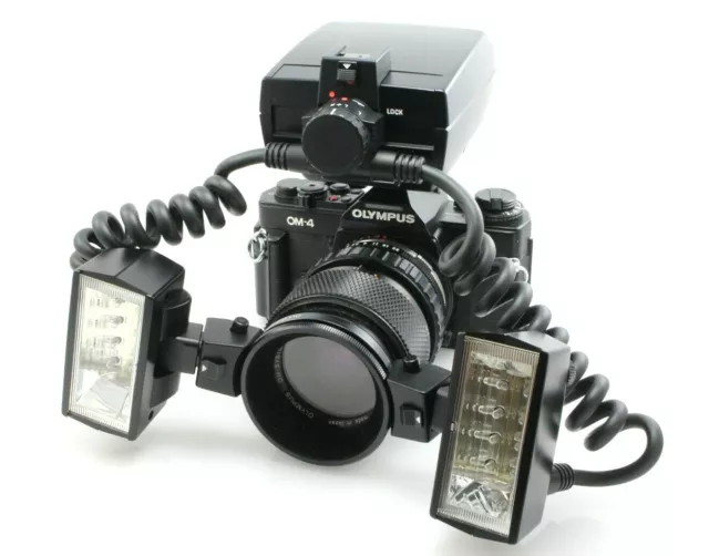 OLYMPUS T28 Macro Twin Flash 1 + Flash Ring + T Power Control 1 Kit, Boxed