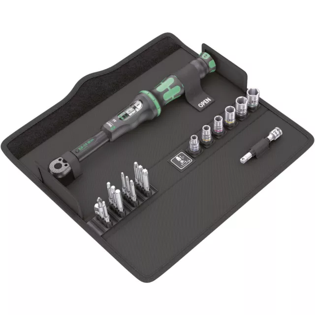 Wera Click-Torque A 6 Set 1 05130110001 Drehmomentschlüssel  mit Umschaltknar...