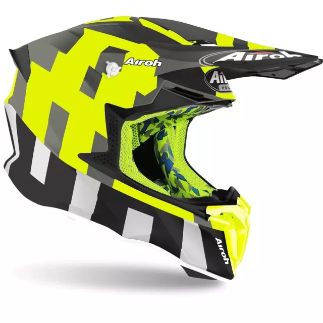 2023 AIROH TWIST 2.0 Motocross MX Enduro Offroad Fahrradhelm - Rahmen Anth Matt