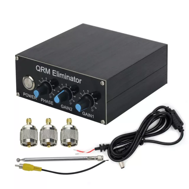 Aluminum Alloy QRM Eliminator X-Phase (1-30 MHz)  HF Bands Amplifier Canceller