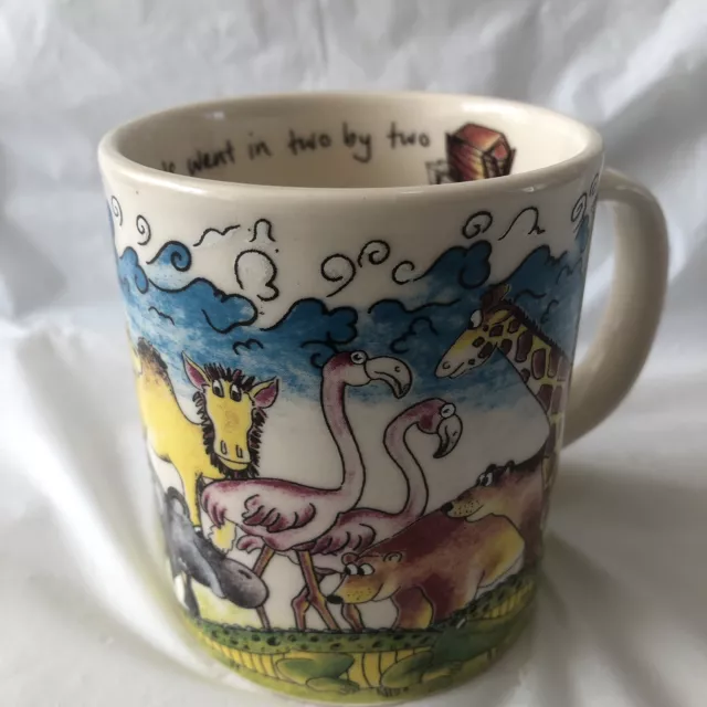 Cardew Design Mug Vintage Noah’s Ark With Original Shop Label 25-08-00 3