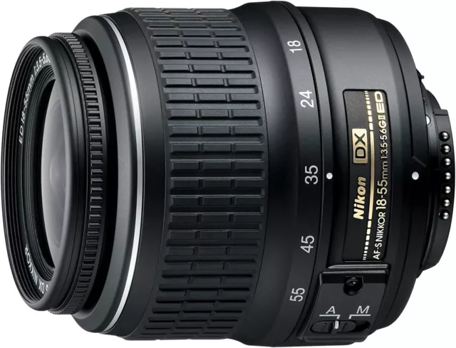 Nikon Nikkor AF-S 18-55 mm f/3.5-5.6G DX VR Obiettivo - Nero