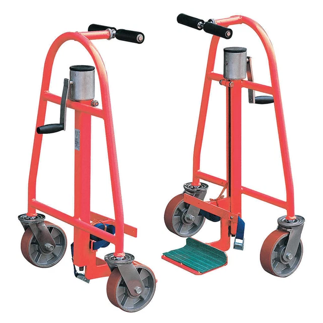 DAYTON 13V408 Machinery Mover,Manual,Cap 1320 Lb,PK2