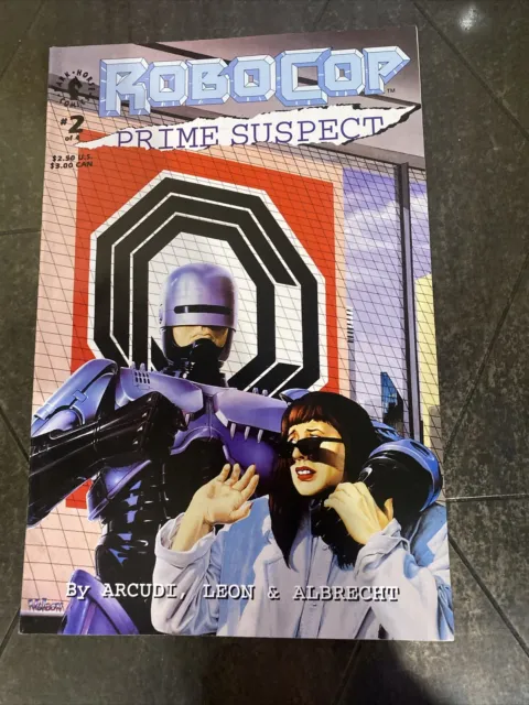 ROBOCOP : PRIME SUSPECT #2 Dark Horse Comics 1992